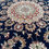 Thumbnail: Brand New Handmade Fine Quality Indian Round Floral Rug, Persian Nain Design