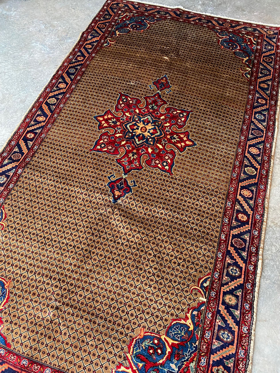 Thumbnail: Persian Koliai Runner/Area Rug