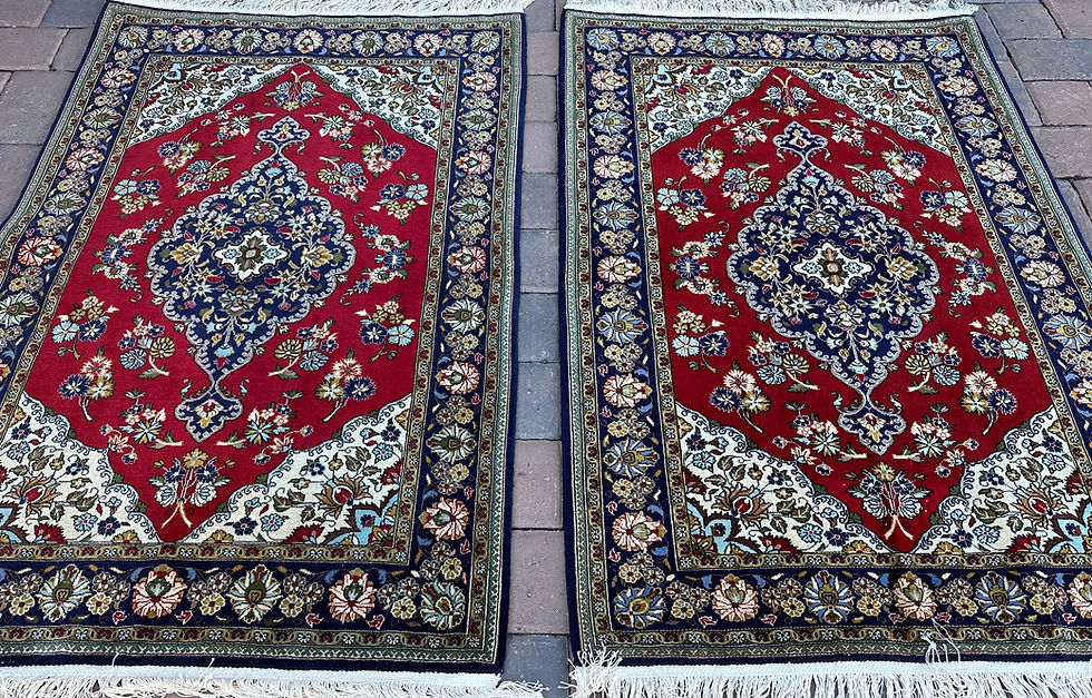 Thumbnail: Persian Qum (Also Sold as Pair)