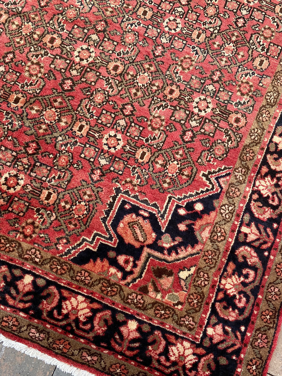 Thumbnail: Persian Hosseinabad Runner/Area Rug