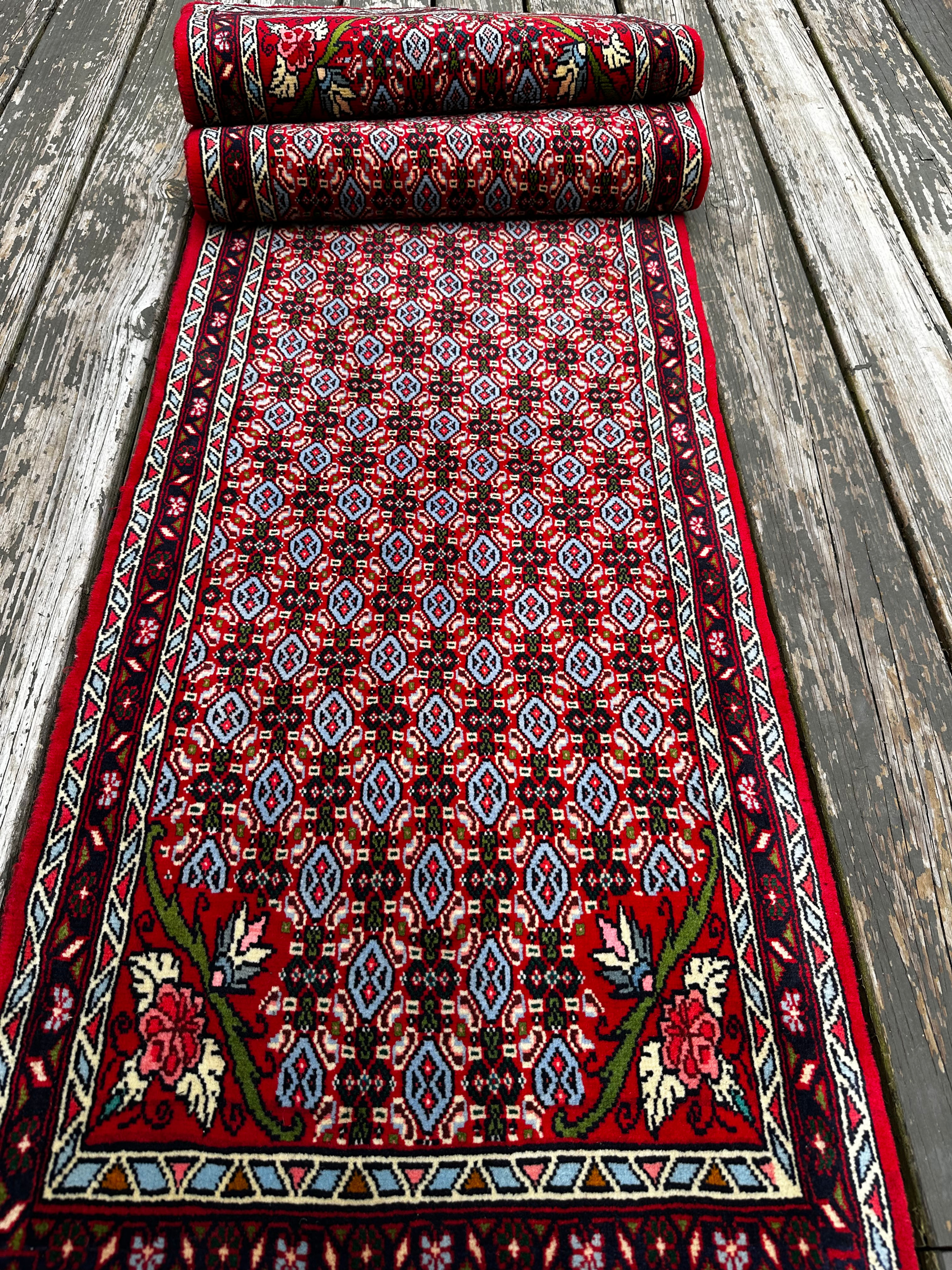 Fine Quality New Persian Senneh Runner