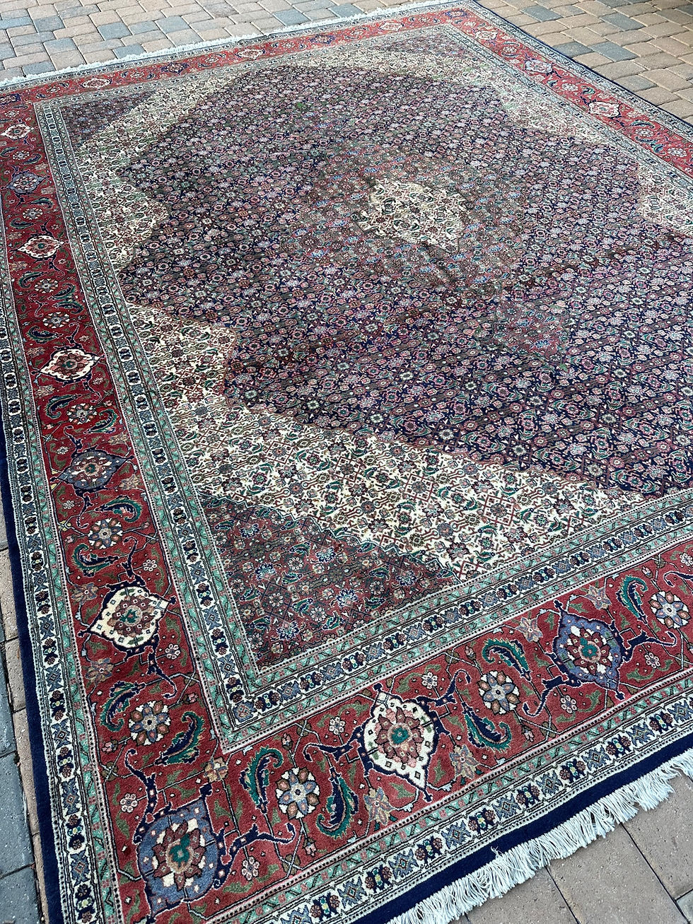 Thumbnail: Handmade Top Quality Vintage Persian Tabriz, Mint Condition