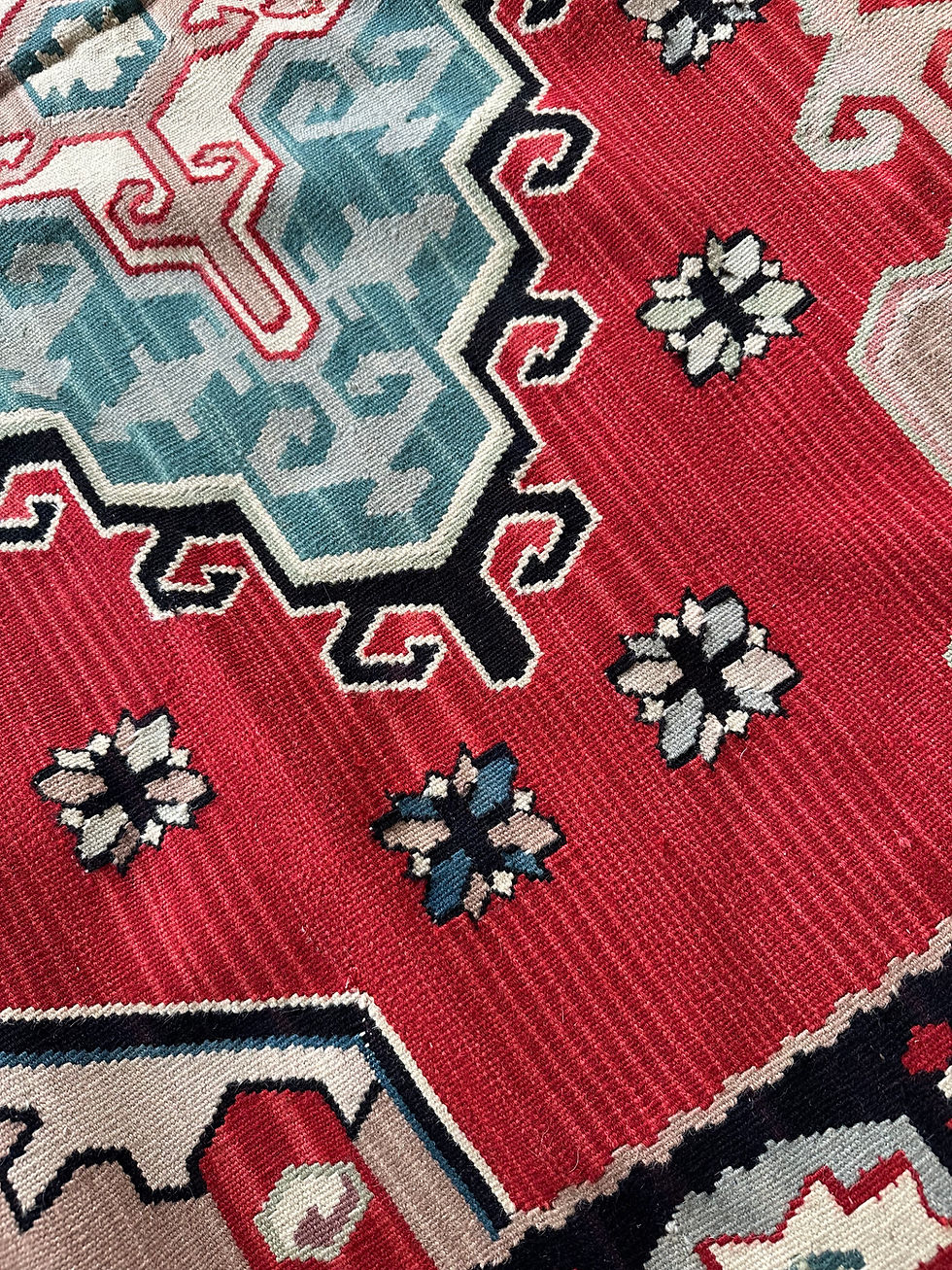 Thumbnail: Vintage Persian Bessarabian Kilim