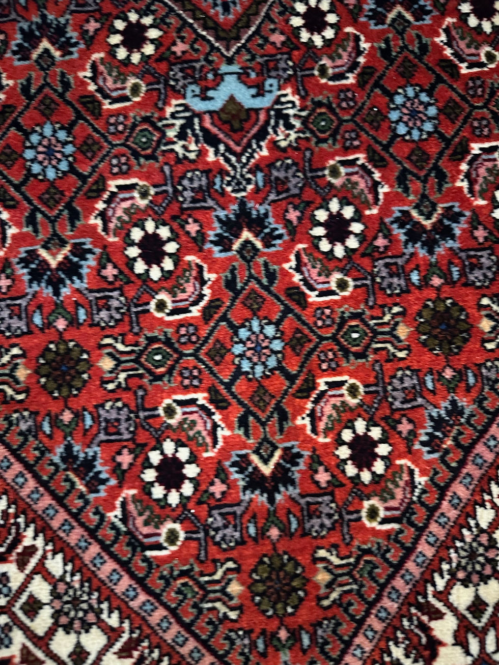 Thumbnail: Vintage Fine Quality Handmade Persian Bidjar