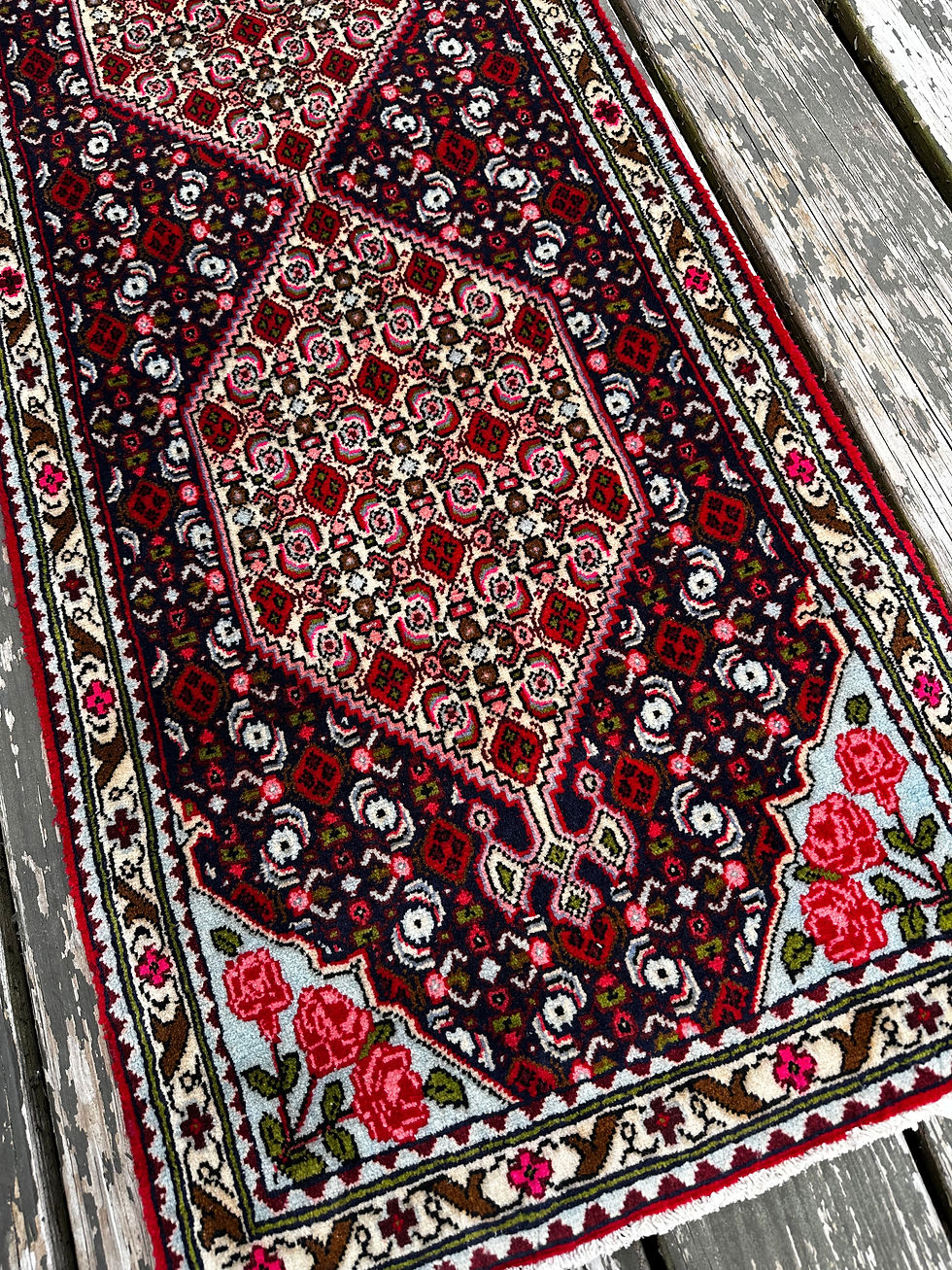 Thumbnail: Handmade New Persian Senneh Runner