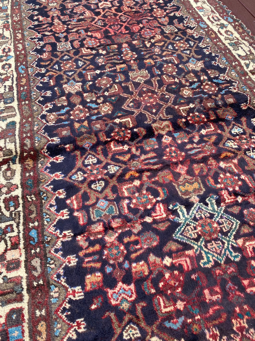 Thumbnail: Persian Hamedan Runner, Light Distress