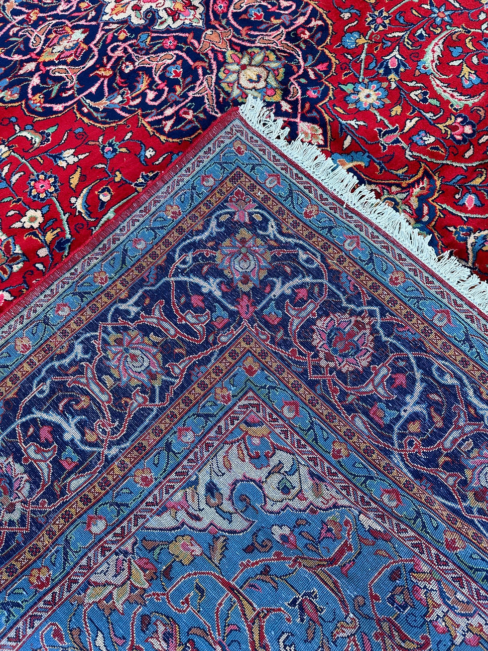 Thumbnail: Handmade Vintage Persian Sarough, Plush Pile, Mint Condition