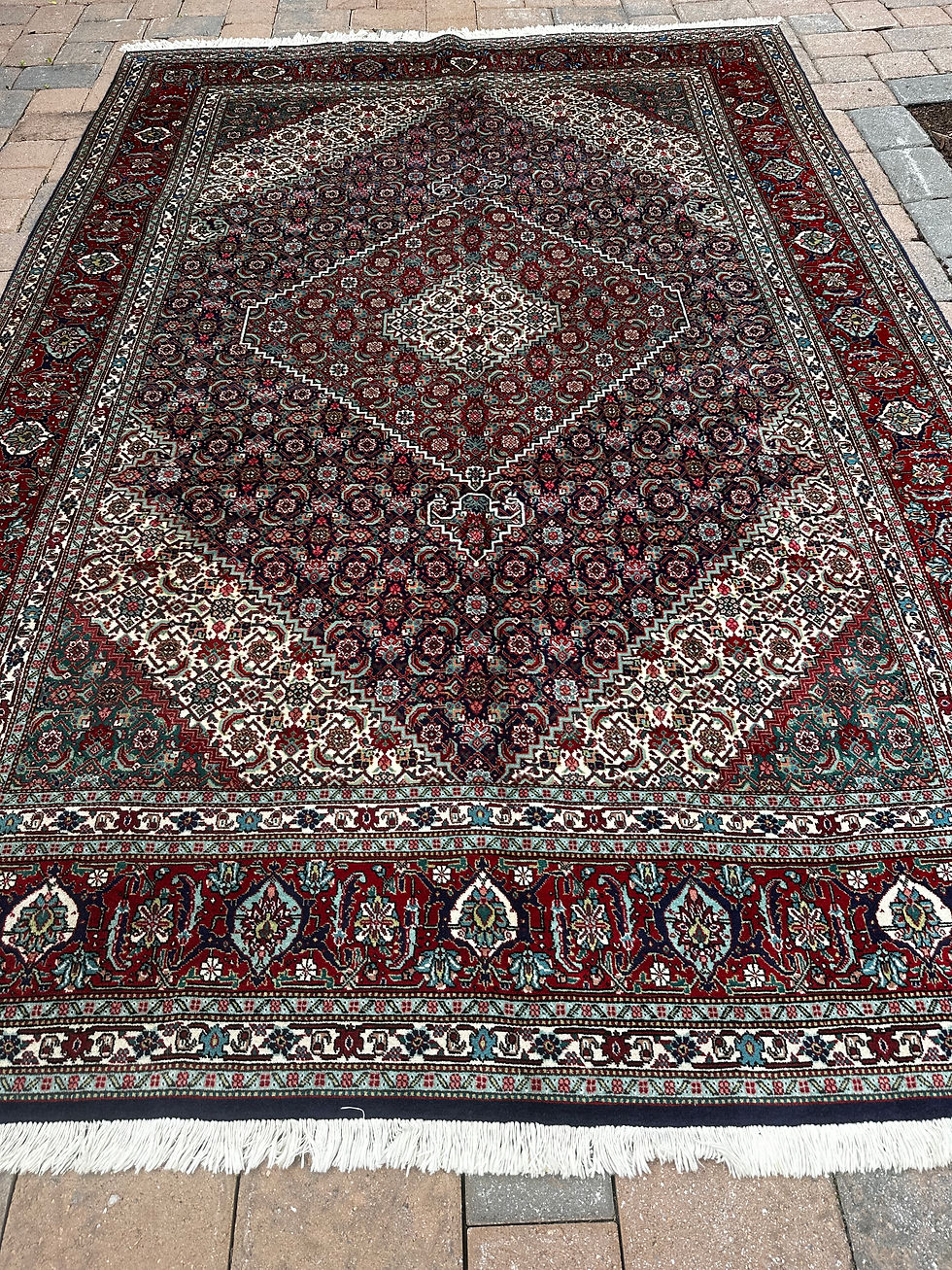 Thumbnail: Vintage Handmade Persian Tabriz
