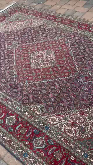 Thumbnail: Vintage Handmade Persian Tabriz