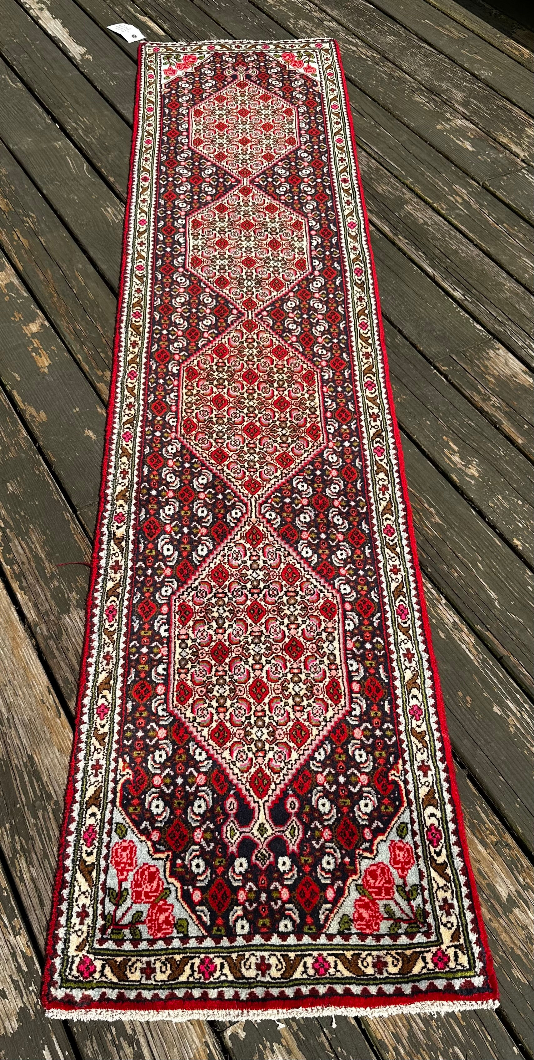 Handmade New Persian Senneh Runner
