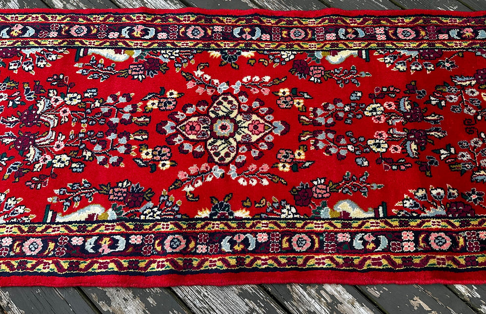 Thumbnail: Handmade New Persian Hamedan, Sarough Lilihan Design