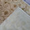 Thumbnail: Handmade Vintage Tone on Tone Golden Nepalese Accent Rug, Silk Accents