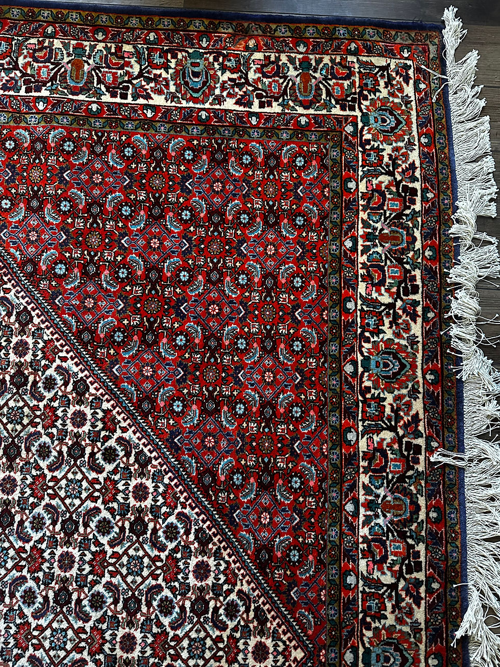 Thumbnail: Top Quality Handmade Vintage Persian Bidjar