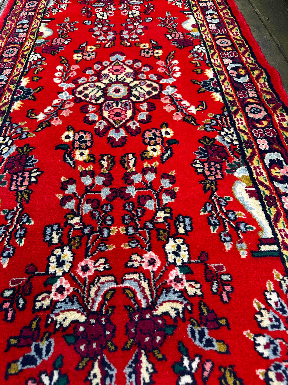Thumbnail: Handmade New Persian Hamedan, Sarough Lilihan Design
