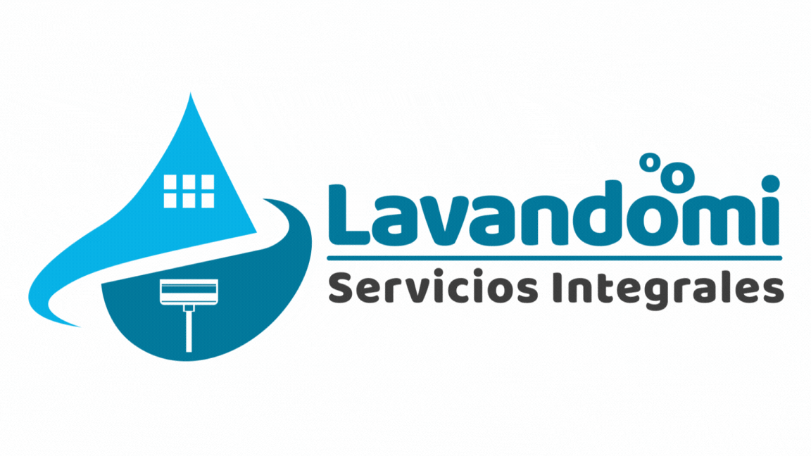 Logo de empresa de aseo llamada servicios integrales lavandomi, se dedica a la limpieza general y especializada, mantenimiento de piscinas, mantenimiento de jardines, mantenimiento de fachadas, lavado y desinfección de vehículos y mobiliario