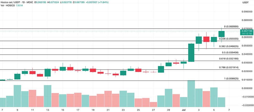 HOSICO Price Analysis. Source: TradingView