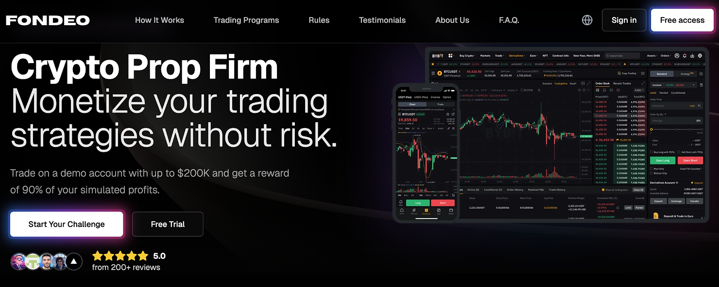 fondeo homepage