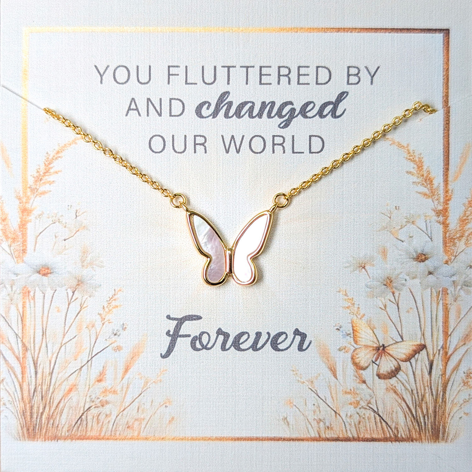 Butterfly Miscarriage Necklace: A Heartfelt Miscarriage Memorial Gift