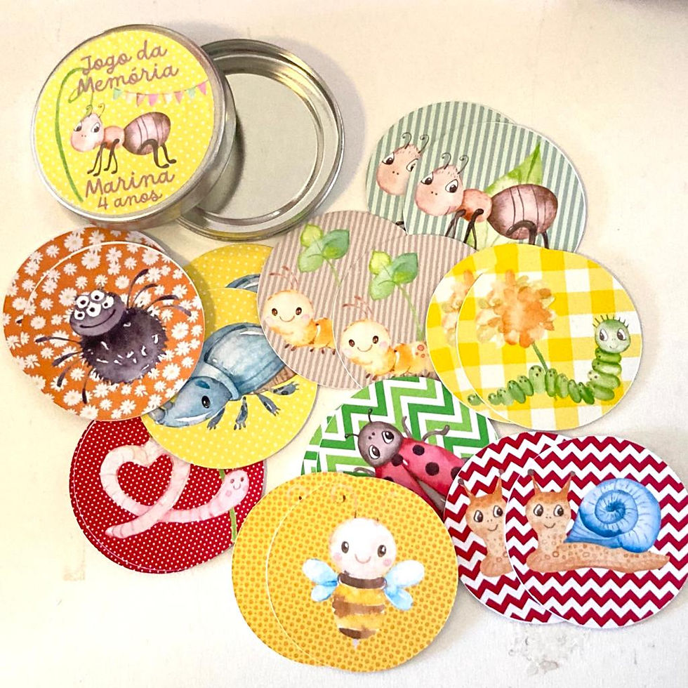 Miniatura: Jogo da Memória Personalizado - Lembrancinha