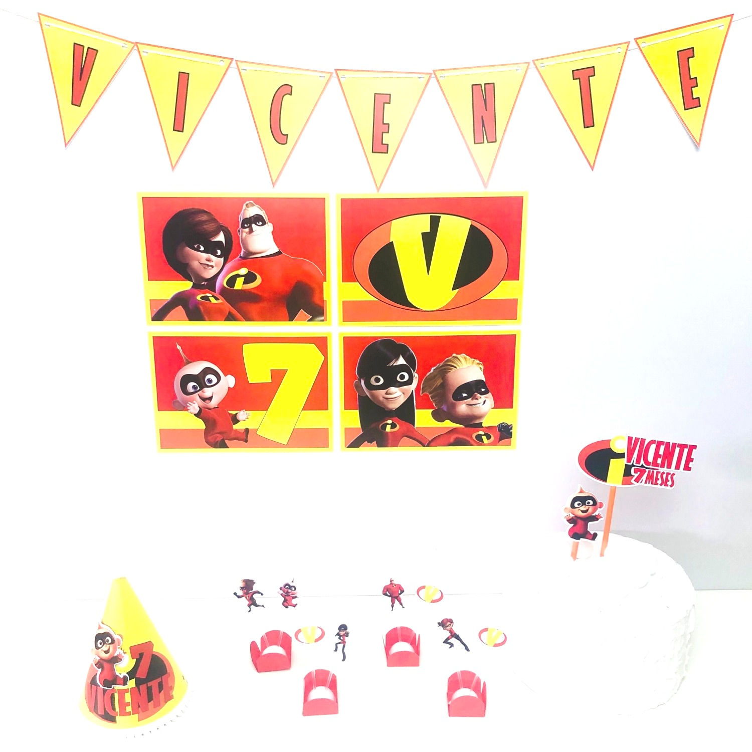 Os Incríveis - Mini festa