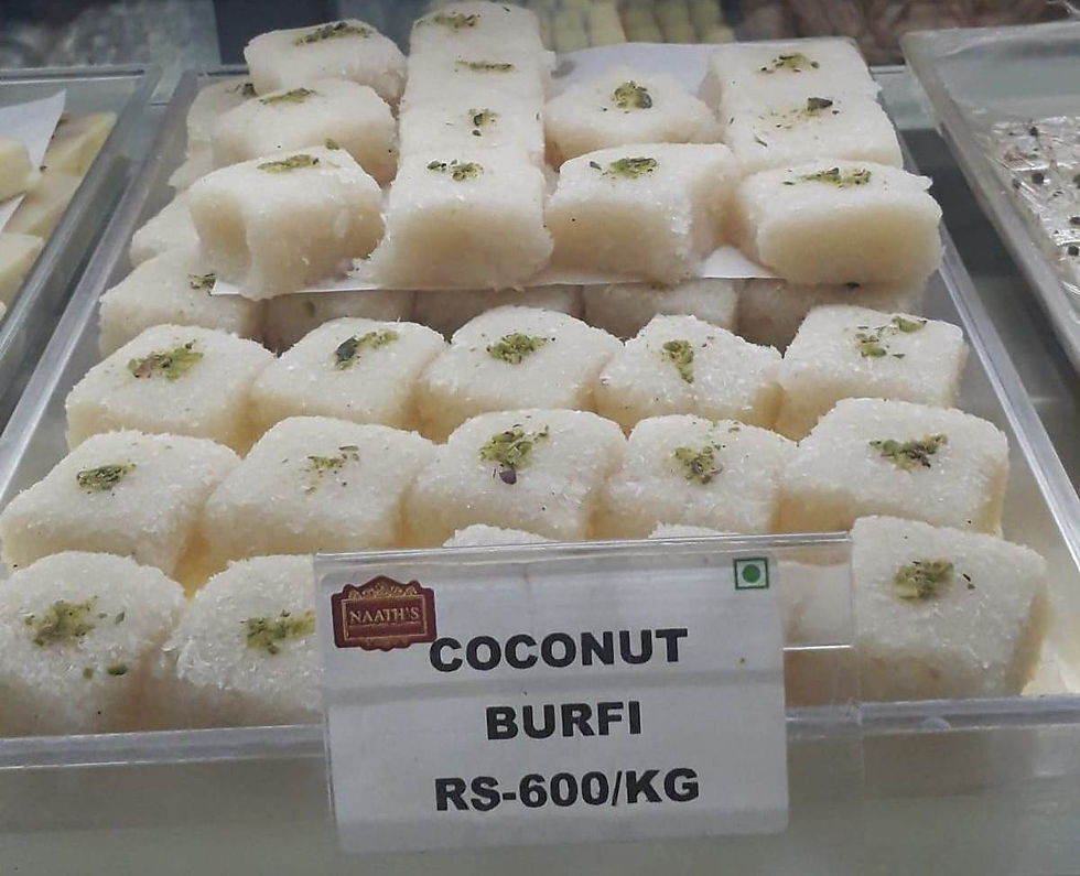 Coconut Burfi