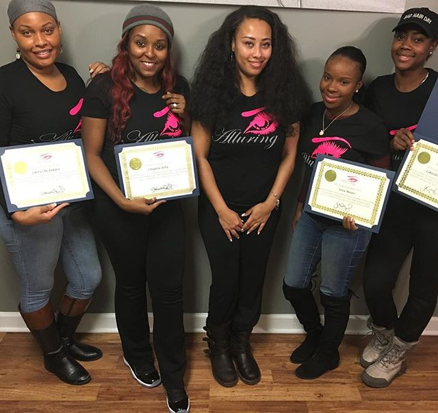 Congrats to all the ladies of the December classes!!! #lashes #lashextensions #lashtech #chicagolash