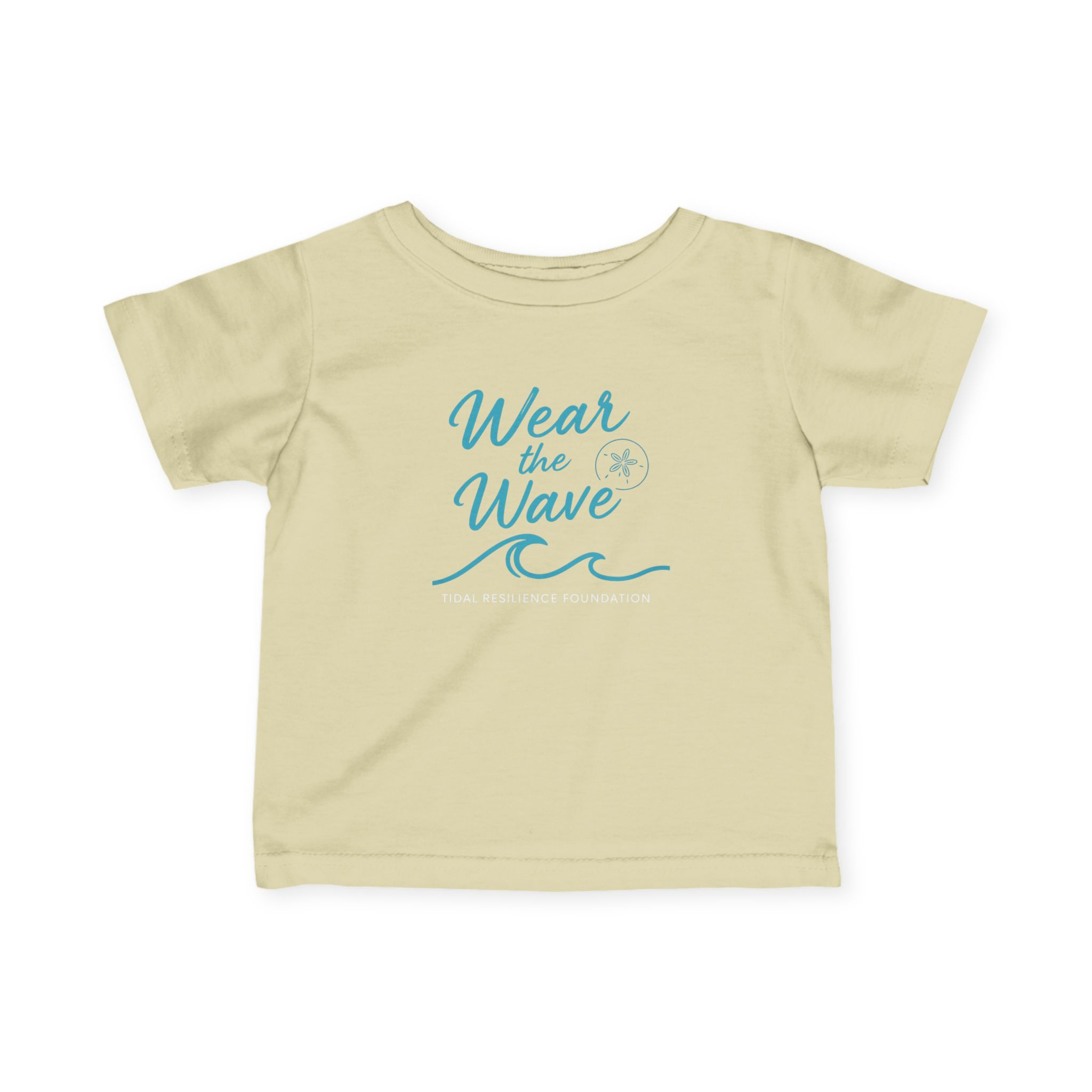Infant Tee — "Wear the Wave" Beach Baby Shirt