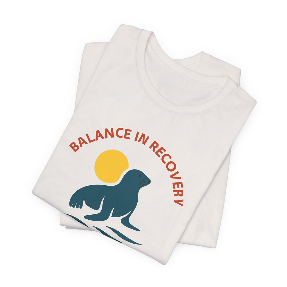 Thumbnail: Balance in Recovery T‑Shirt — The Seal