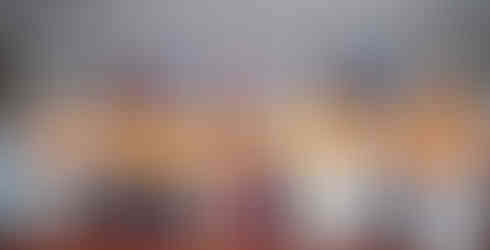 Group of people at a BJP event commemorating International Women's Day