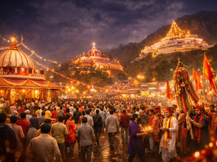 भक्ति में डूबा जम्मू: चैत्र नवरात्रि पर मंदिरों में उमड़ी श्रद्धालुओं की भीड़, छड़ी यात्रा ने बढ़ाई आस्था की गरिमा