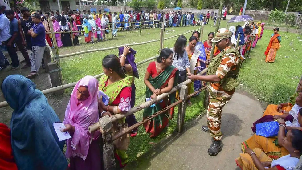 रिकॉर्ड मतदान से चुनावी सरगर्मी तेज