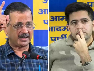 राघव-केजरीवाल विवाद ने पकड़ा तूल, आरोप-प्रत्यारोप से गरमाई सियासत