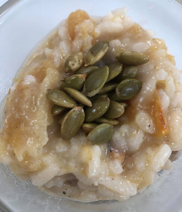 Roasted Acorn Squash Risotto