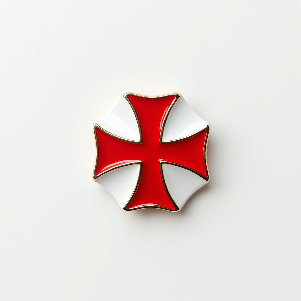 St Georges Cross Pin