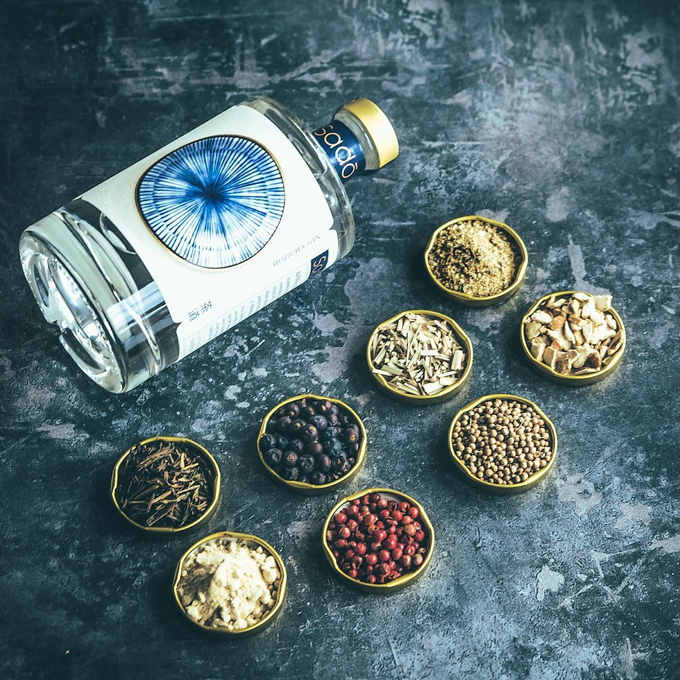 Thumbnail: Hojicha (Sado) Gin (Dram)