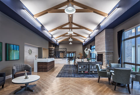 Senior Living of Oak Openings lobby area