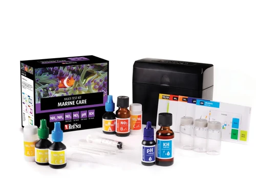 Red Sea Marine Care
Multi Test-Kit NH3/NH4 | NO3 | NO2 | pH | KH