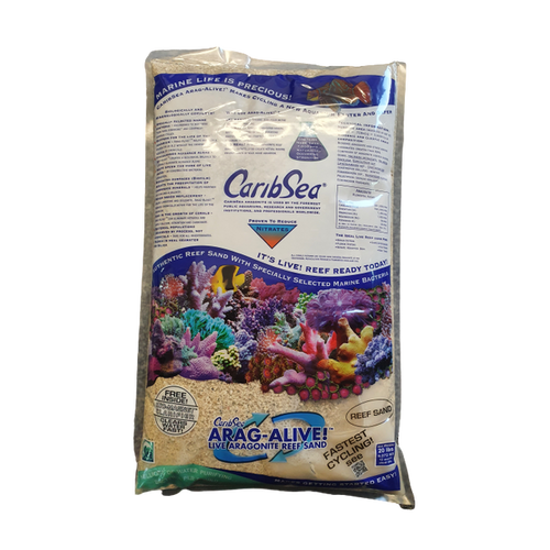 CaribSea Special Grade Reef Sand mit einer Körnung 1.0 - 2.0 mm 9.072 kg