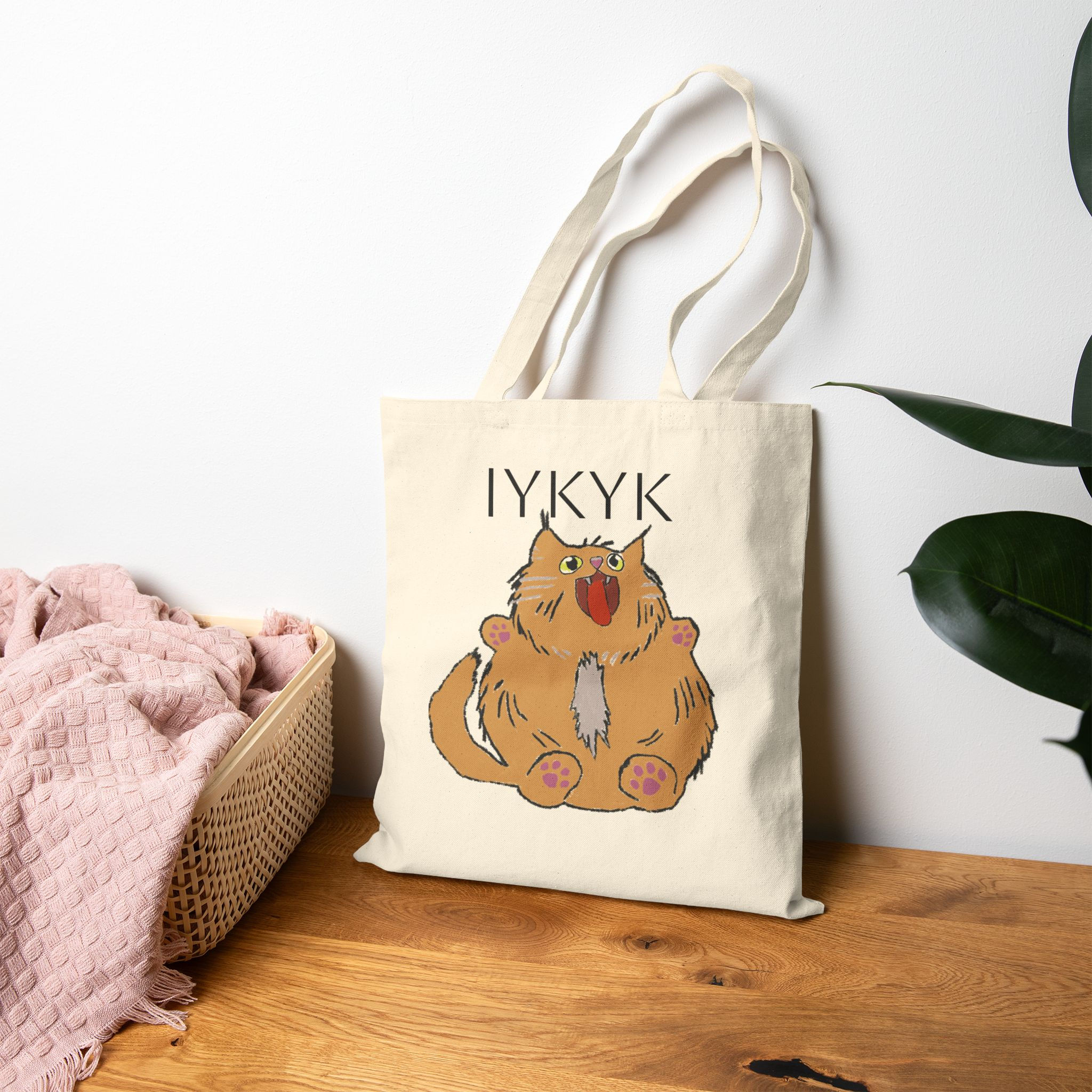 IYKYK Fat Cat Tote