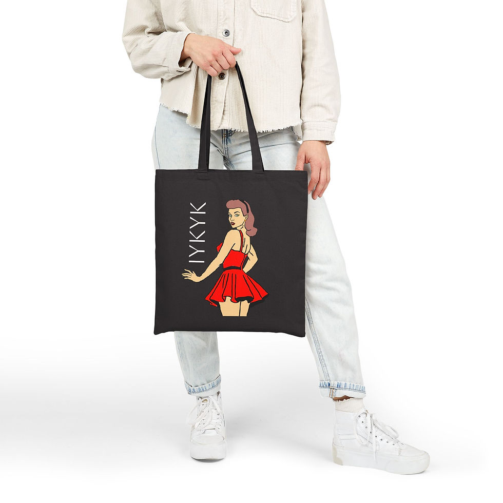Thumbnail: IYKYK Main Character Energy Tote