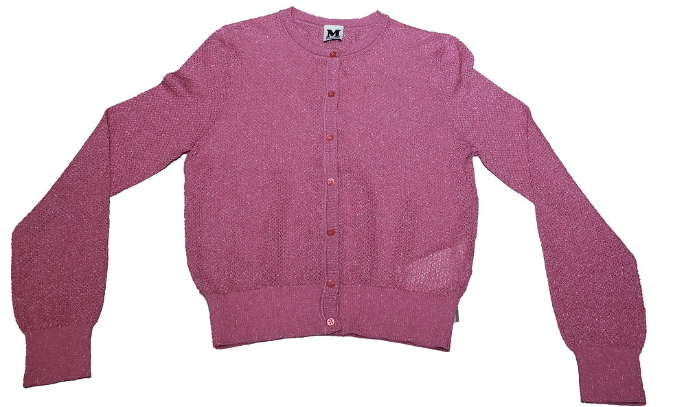 Miniature : Cardigan M Missoni Framboise