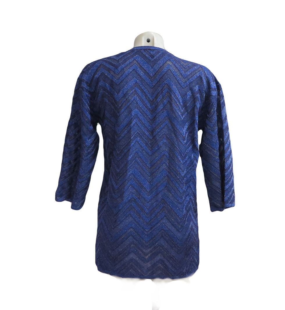 Miniature : Gilet M Missoni Bleu