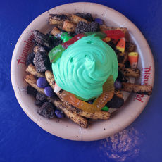 Disneyland Oogie Boogie Funnel Cake Fries from Award Weiners