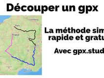 Découper un fichier GPX