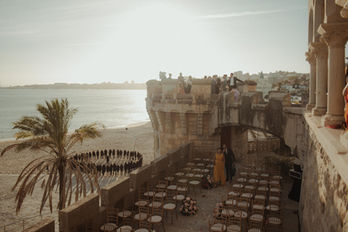 A castle by the beach