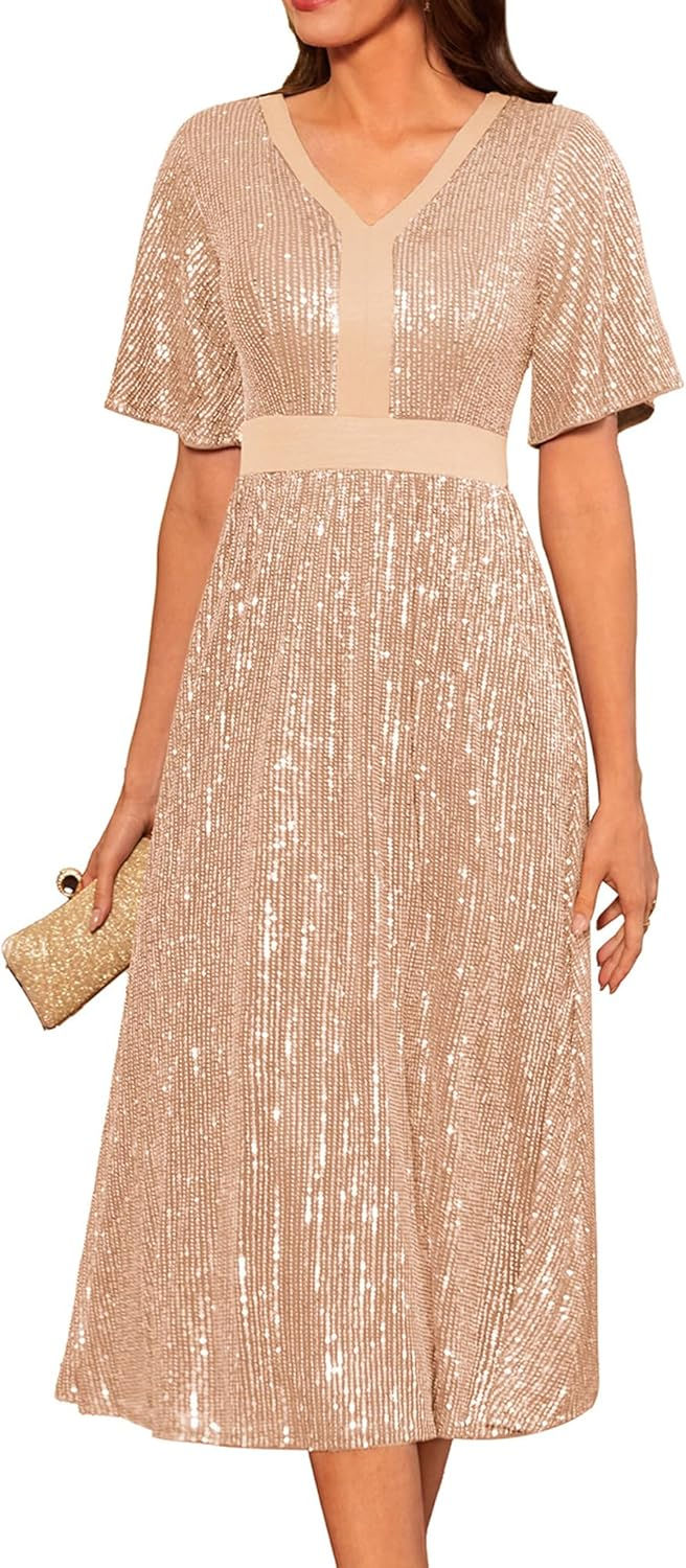 Thumbnail: Shiny Sequin Party Dress