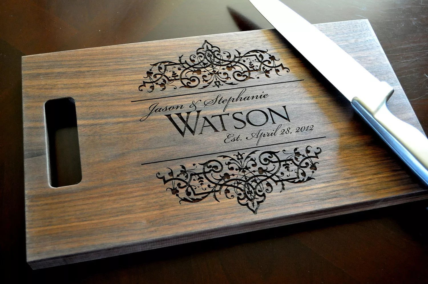 Custom Engraved Cutting/Serving Board