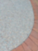 Paved Edge Washed Aggregate