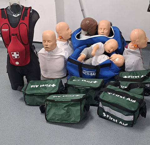 First aid training equipment