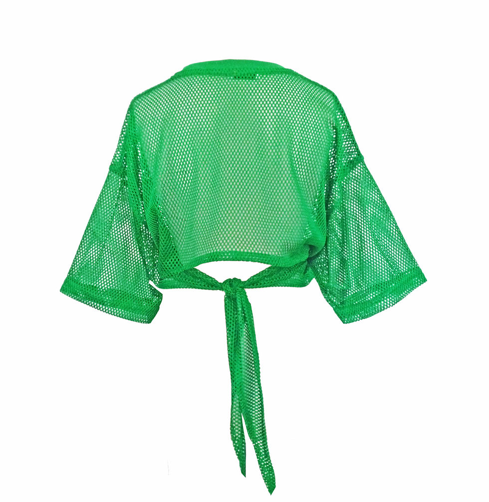 Thumbnail: Holly Than Thou Top back Green